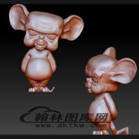 卡通老鼠立体圆雕图（BLG-406）
