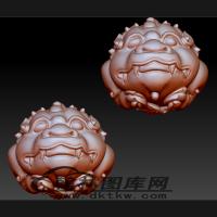 貔貅立体圆雕图（BLG-052）