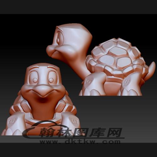 卡通乌龟立体圆雕图（BLG-234）