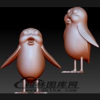 卡通鸟立体圆雕图（BLG-213）